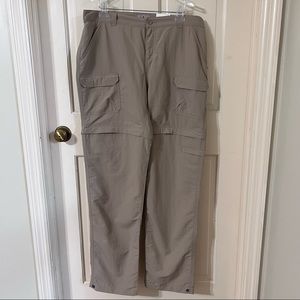 Royal Robbins Duo Pants/Shorts For Hiking And Backpacking - Khaki